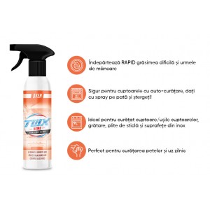 TWX® Home Oven – Produs pentru Curățat Cuptorul și Plita Fără Vapori Nocivi 300 ml
